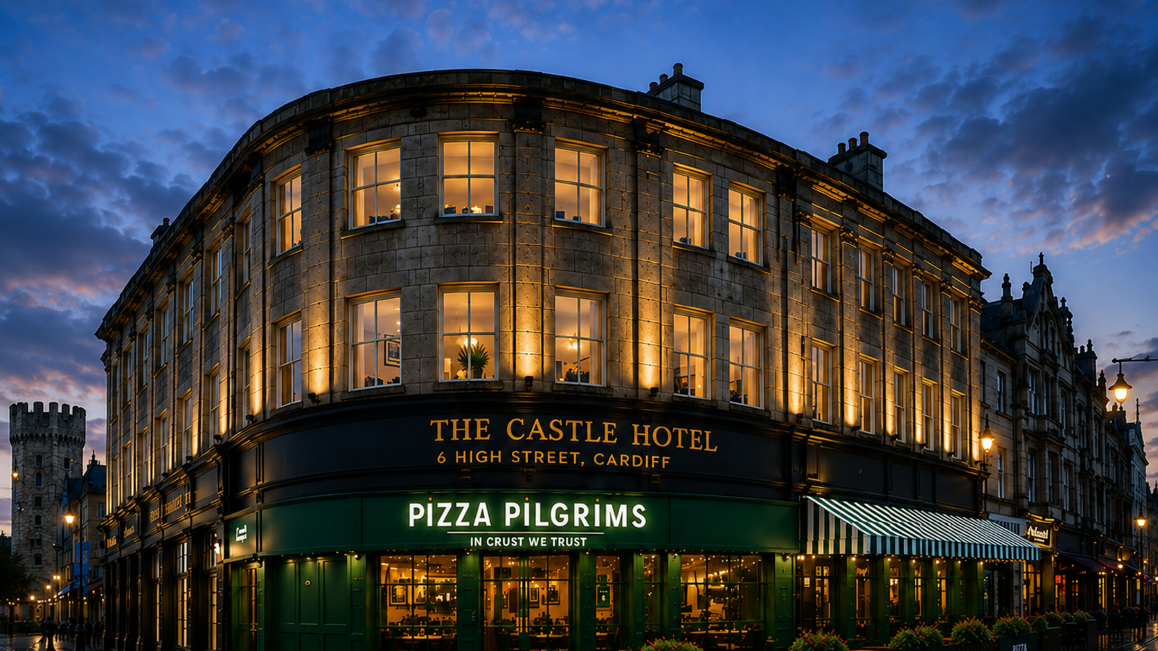 The Castle Hotel Cardiff, 6 High Street, Cardiff